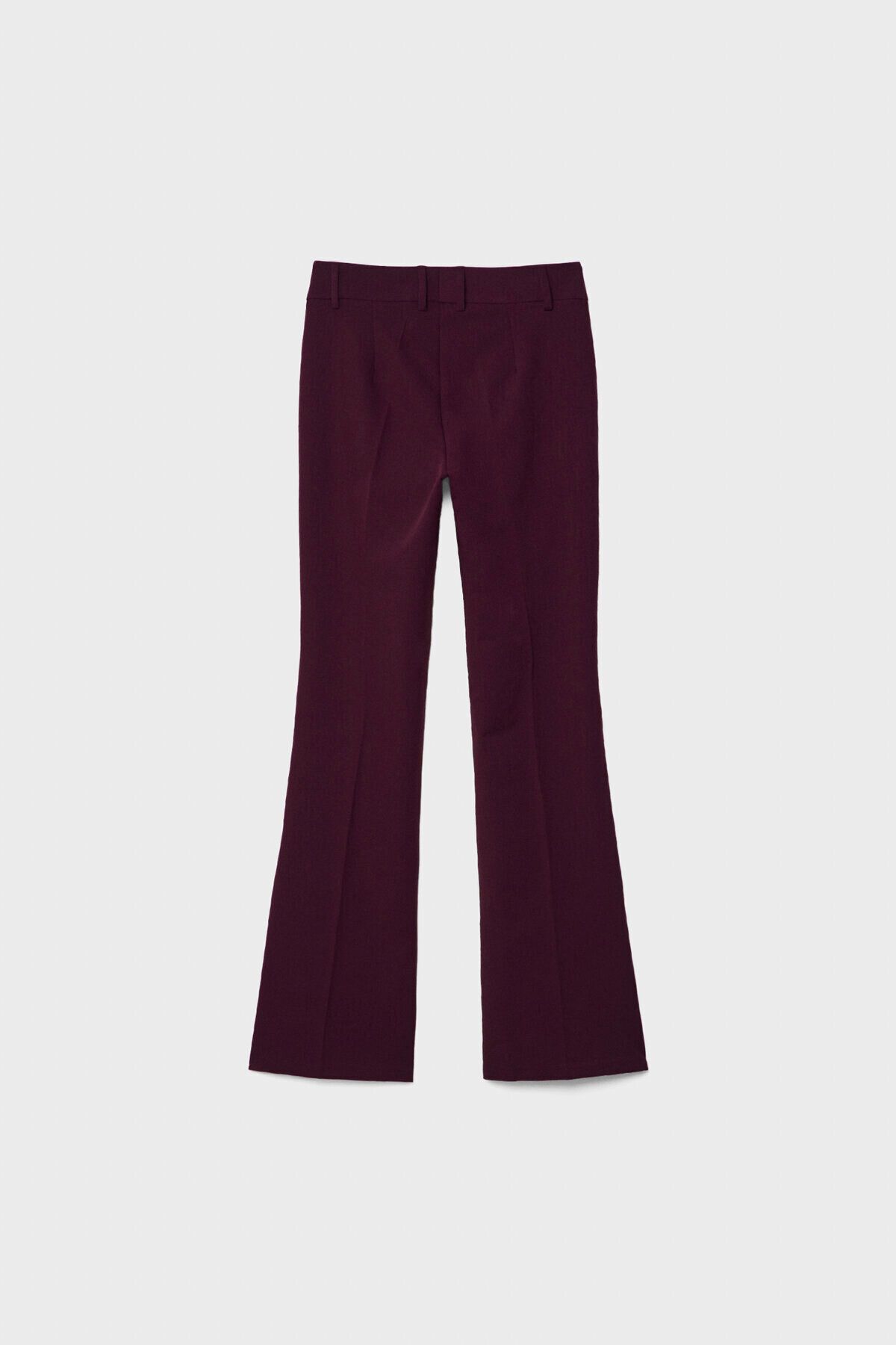 Relaxed fit özel dikim İspanyol paça pantolon Relaxed fit özel dikim İspanyol paça pantolon