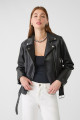 Suni deri biker ceket Suni deri biker ceket