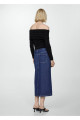Midi denim etek Midi denim etek