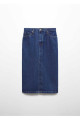 Midi denim etek Midi denim etek