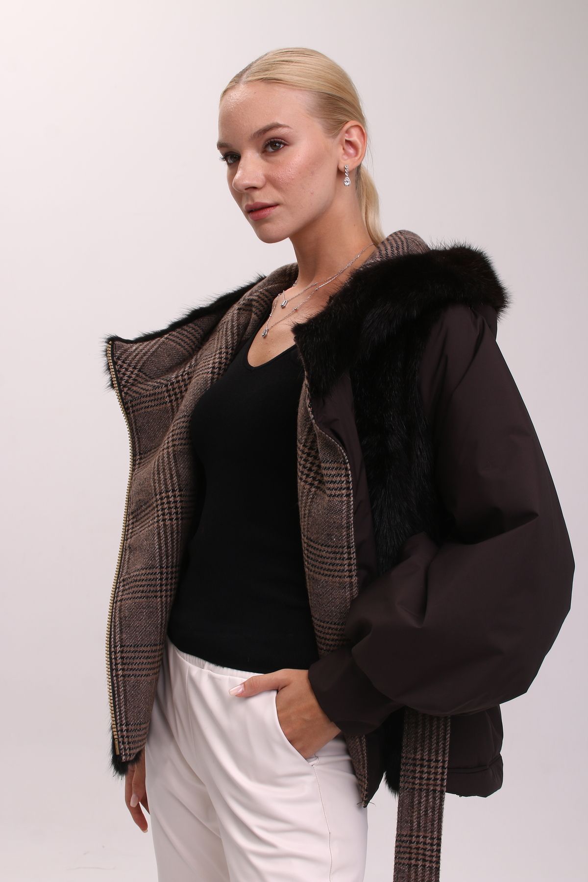 Kahverengi Vizon Mont Kahverengi Vizon Mont