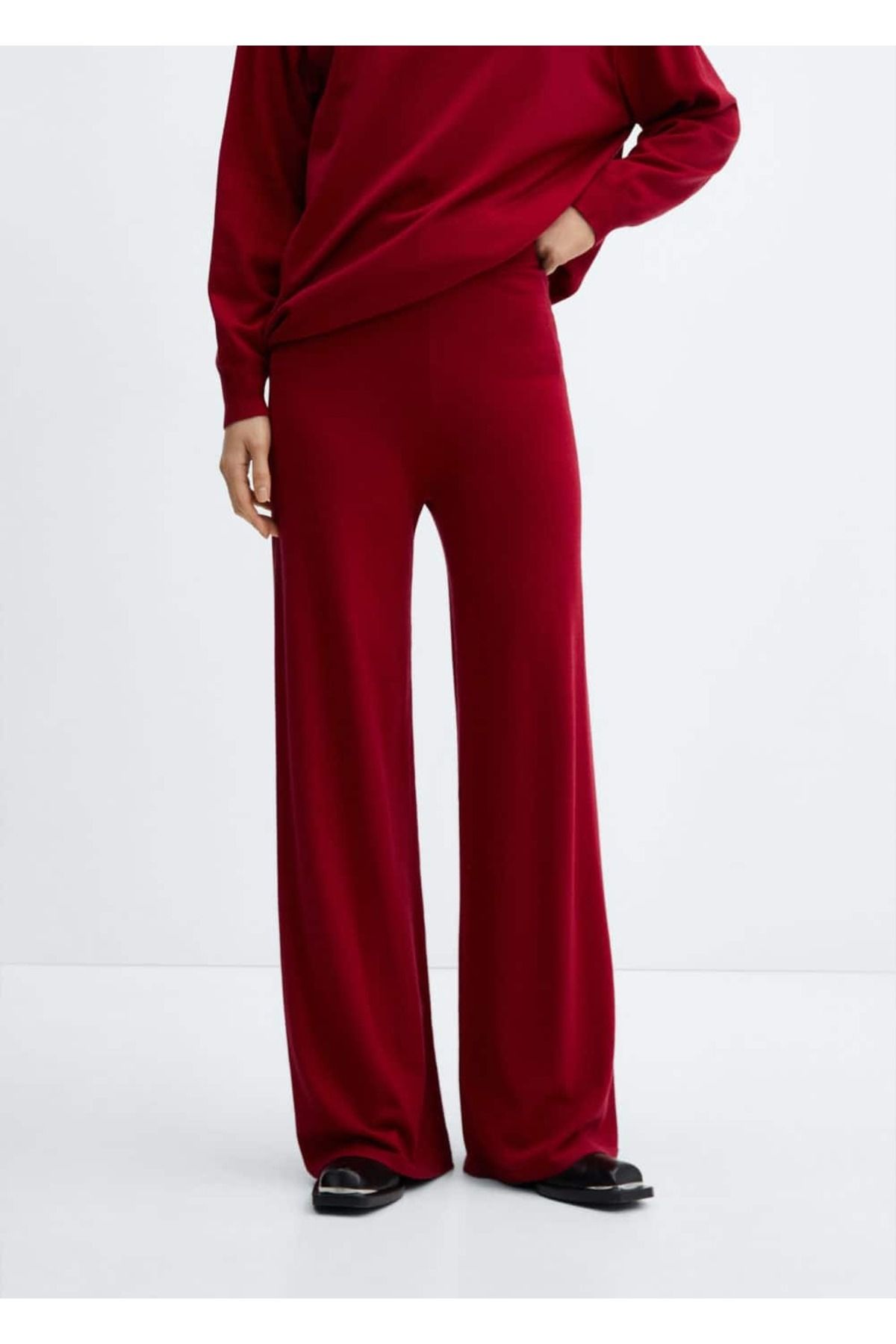 Triko wideleg pantolon Triko wideleg pantolon