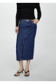 Midi denim etek Midi denim etek