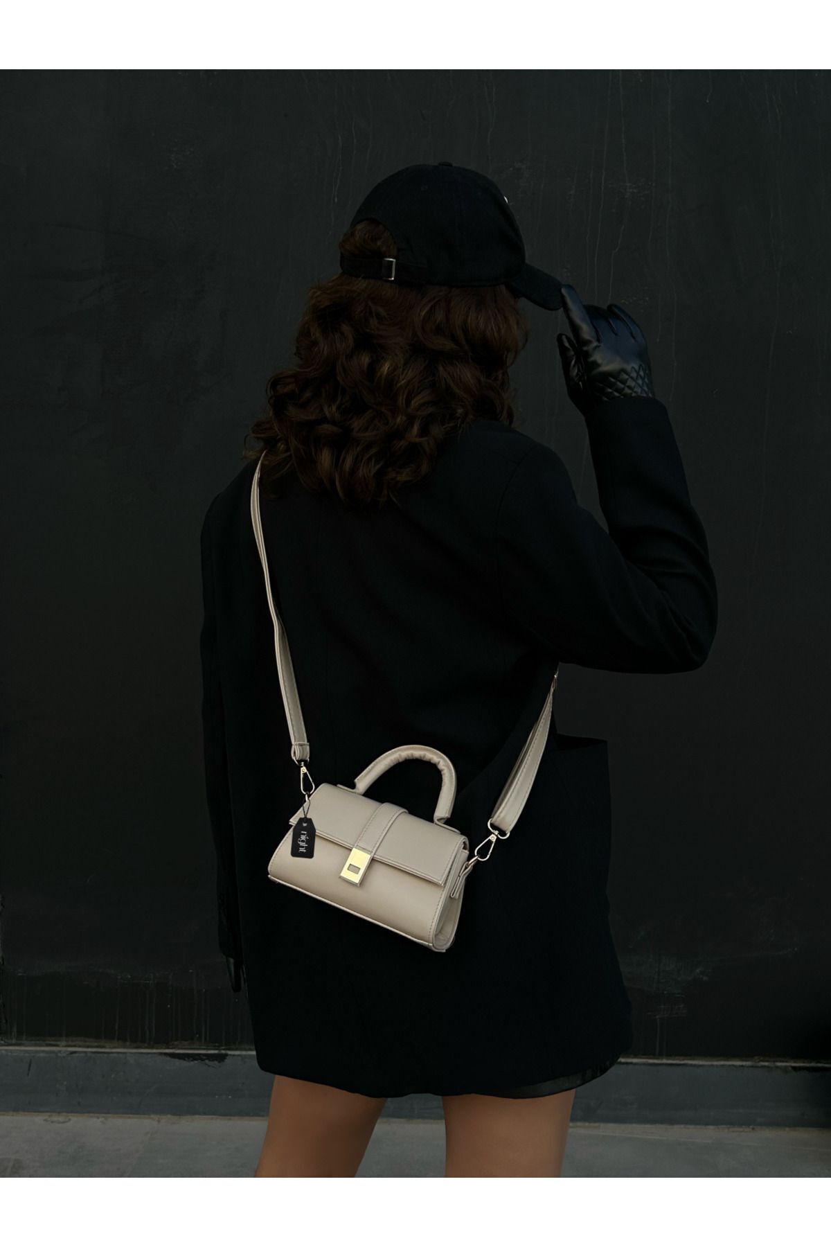 Paula Model Açık Vizon Kadın El Ve Omuz Çantası