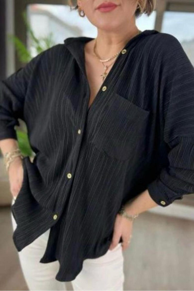 Oversize Şifon tül gömlek Oversize Şifon tül gömlek
