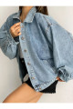 Oversize Denim Ceket Oversize Denim Ceket
