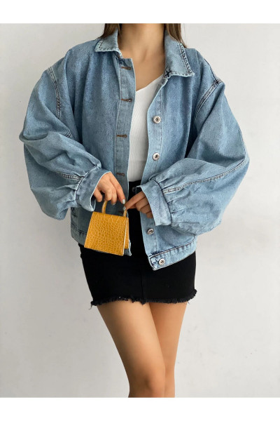 Oversize Denim Ceket Oversize Denim Ceket