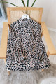 Leopar Desenli Tunik Gömlek Leopar Desenli Tunik Gömlek