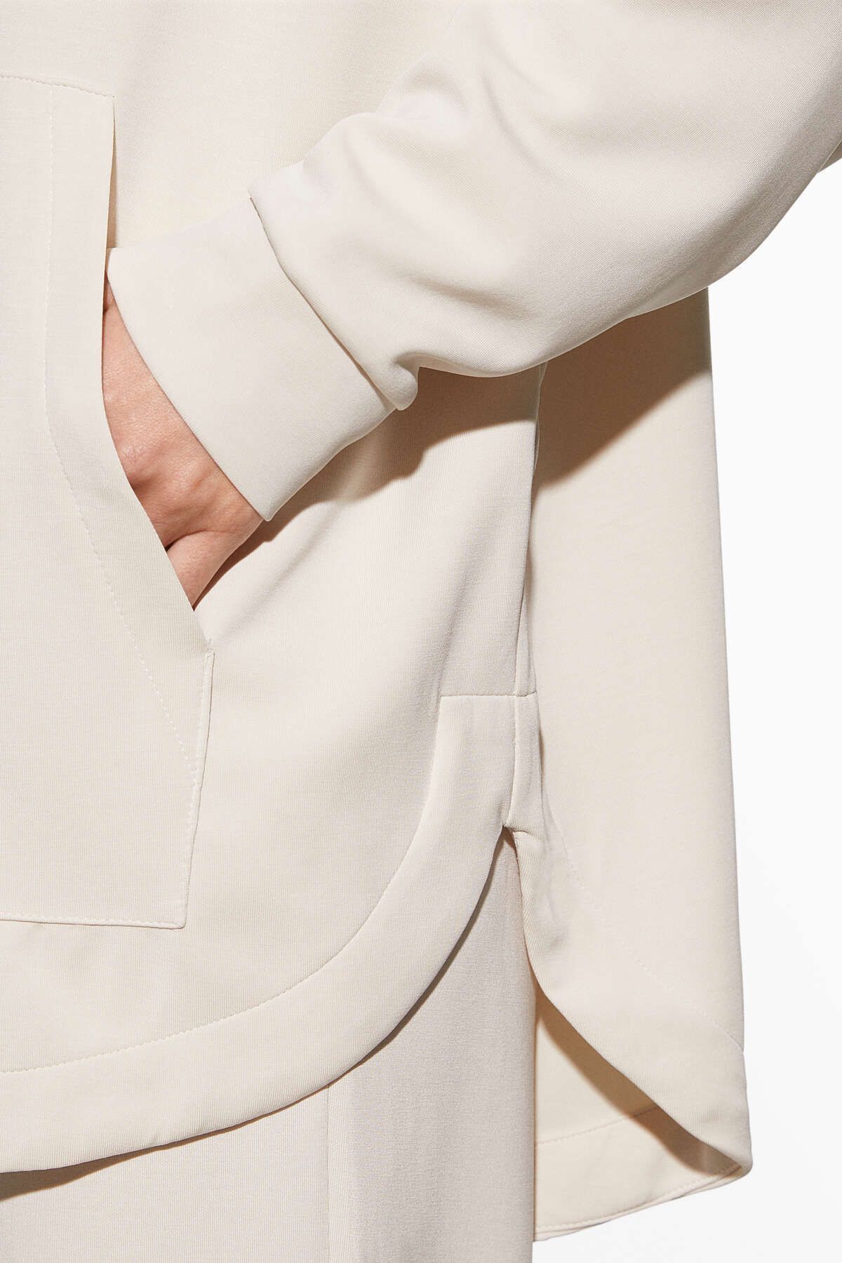 Modal karışımlı oversize ceket Modal karışımlı oversize ceket