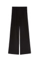 Yumuşak dokulu çıtçıtlı modal wide leg pantolon Yumuşak dokulu çıtçıtlı modal wide leg pantolon