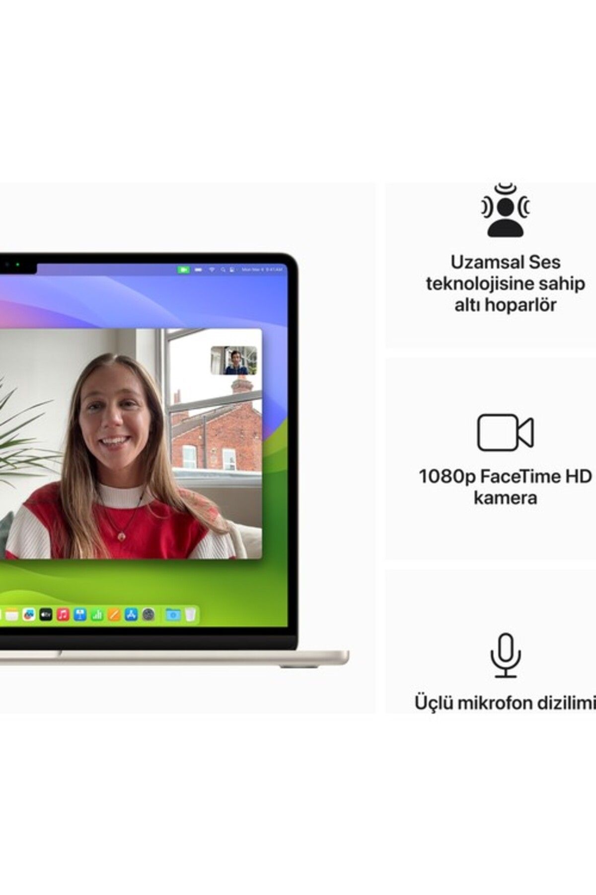 Macbook Air M3 Çip 8gb 256gb Ssd Macos 15" Taşınabilir Bilgisayar Yıldız Işığı Mryr3tu/a Macbook Air M3 Çip 8gb 256gb Ssd Macos 15" Taşınabilir Bilgisayar Yıldız Işığı Mryr3tu/a