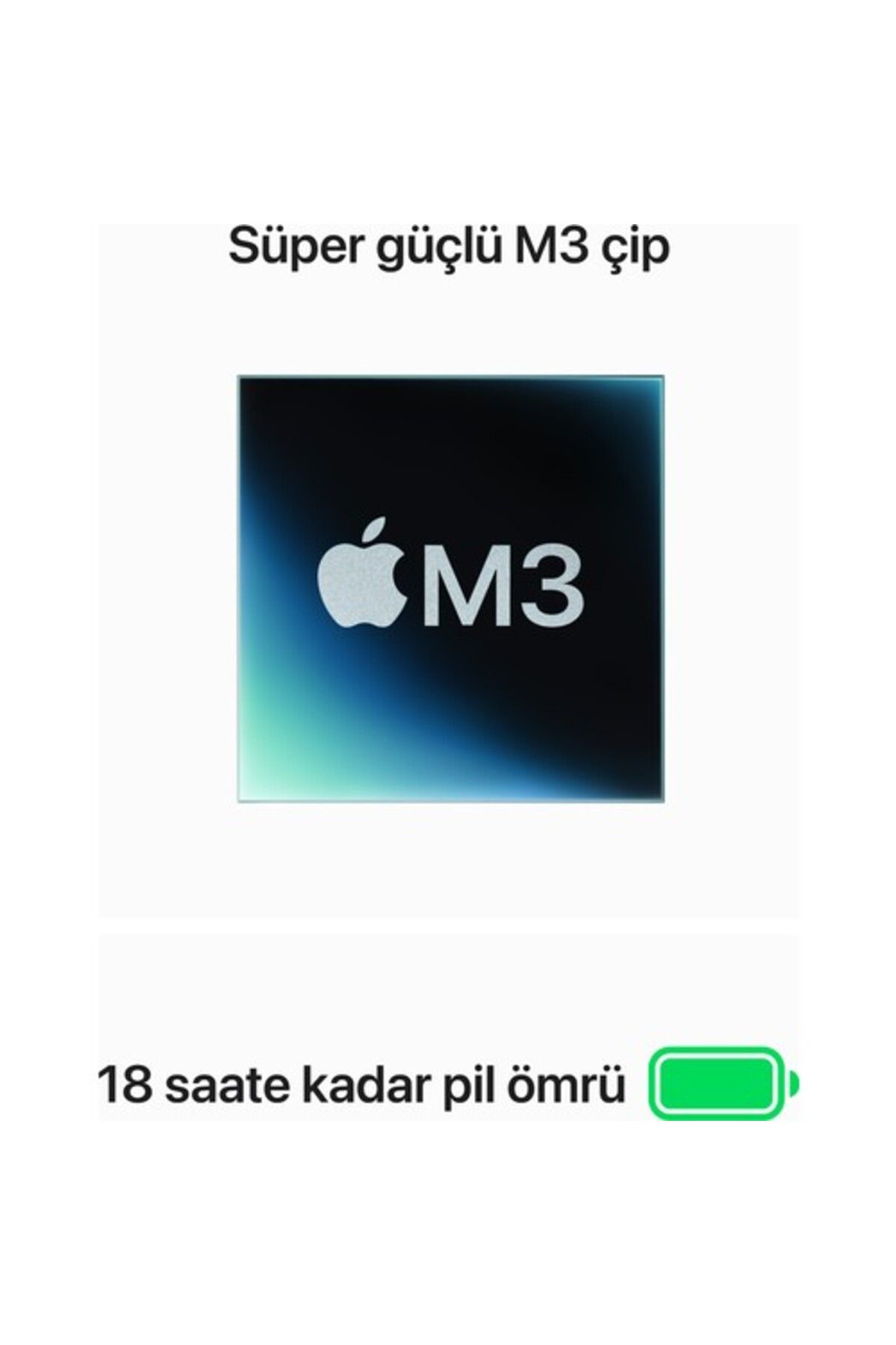 Macbook Air M3 Çip 16gb 512gb Ssd Macos 13 Taşınabilir Bilgisayar Uzay Grisi Mxcr3tu/a Macbook Air M3 Çip 16gb 512gb Ssd Macos 13 Taşınabilir Bilgisayar Uzay Grisi Mxcr3tu/a
