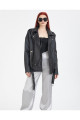 Kadın Oversize Uzun Ceket Kadın Oversize Uzun Ceket