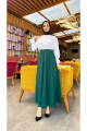 Tesettür Maxi Boy 36-48 Beden Arası (S-M-L-XL)altı Dikişli Dört Mevsim Skuba Krep Etek Zümrüt Yeşili Tesettür Maxi Boy 36-48 Beden Arası (S-M-L-XL)altı Dikişli Dört Mevsim Skuba Krep Etek Zümrüt Yeşili