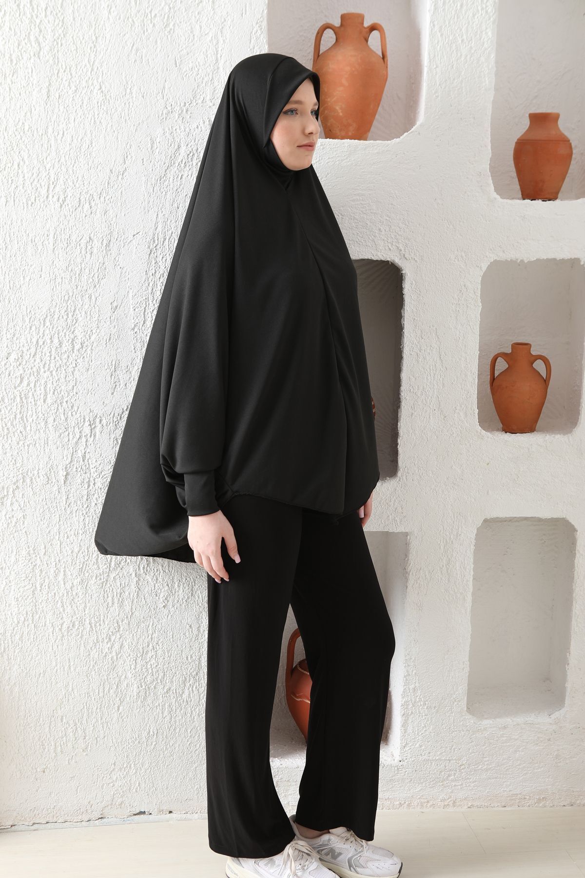 Mevsimlik Kendinden Başörtülü Namaz Örtüsü Üst Kısım Namaz Elbisesi Mevsimlik Kendinden Başörtülü Namaz Örtüsü Üst Kısım Namaz Elbisesi