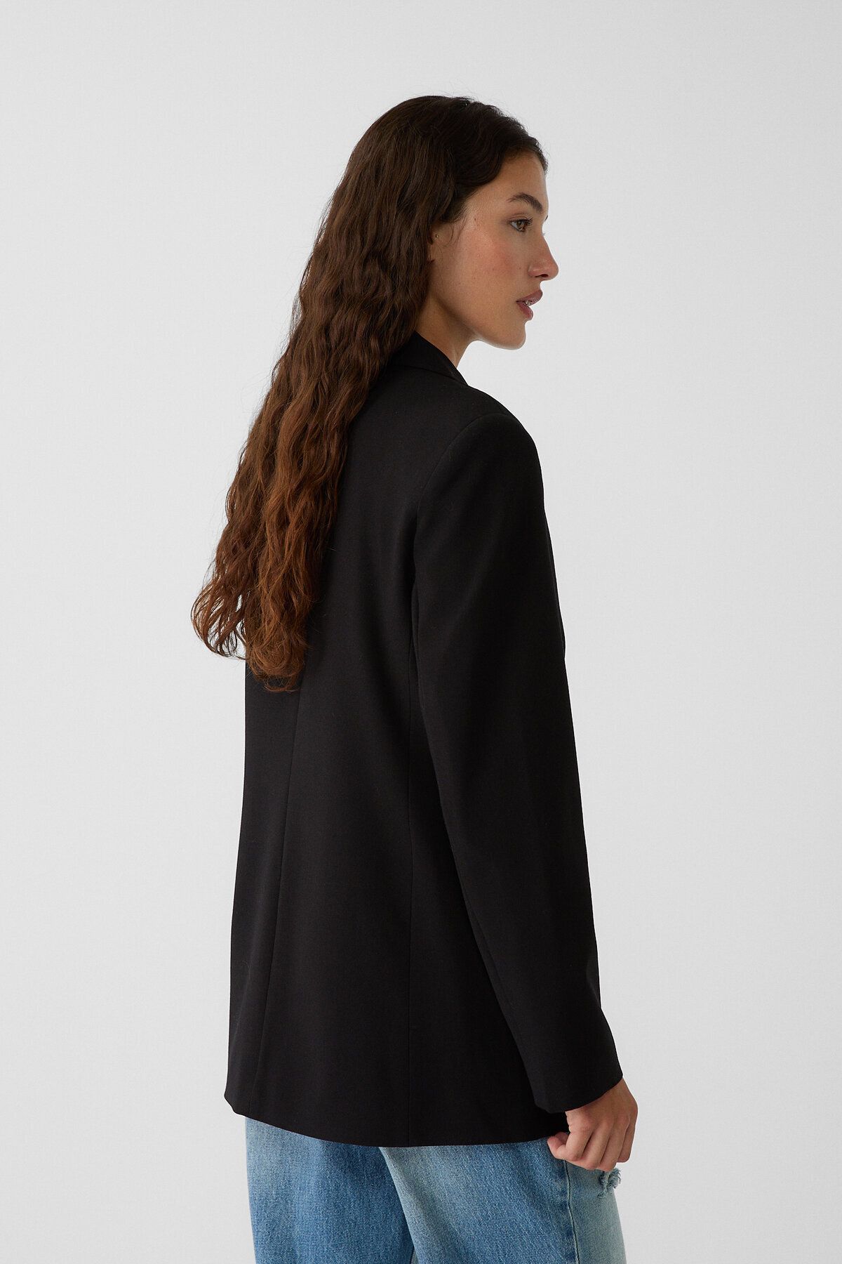 Kruvaze düğmeli blazer Kruvaze düğmeli blazer
