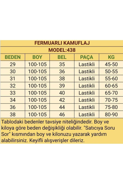 Kargo Cepli Askeri Komando Kamuflaj Desenli SlimFit Pantolon Kargo Cepli Askeri Komando Kamuflaj Desenli SlimFit Pantolon