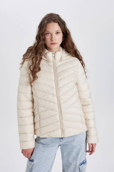 Su Itici Regular Kalıp Rüzgar Geçirmez Kapüşonlu Kapitoneli Şişme Mont 25k801005793 Su Itici Regular Kalıp Rüzgar Geçirmez Kapüşonlu Kapitoneli Şişme Mont 25k801005793