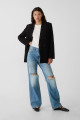 Kruvaze düğmeli blazer Kruvaze düğmeli blazer