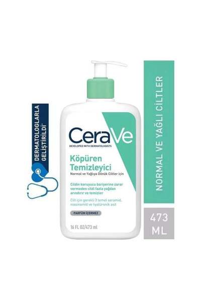 Foaming Cleanser Köpüren Temizleyici Normal & Yağlı Cilt 473 ml Foaming Cleanser Köpüren Temizleyici Normal & Yağlı Cilt 473 ml