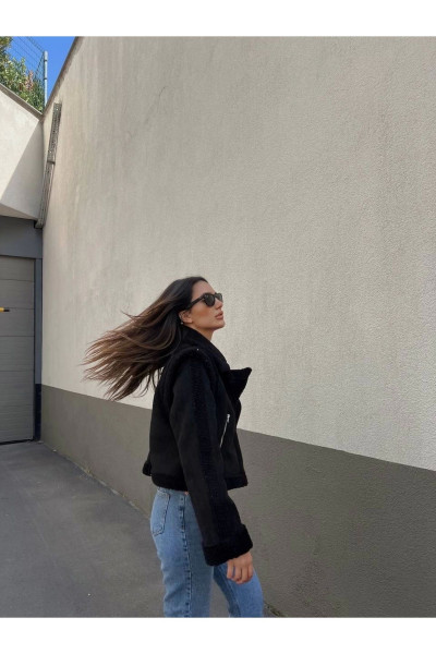 KUZU YUMOŞ KAPLAMA TAK ÇIKAR KOL CROP NUBUK KABAN KUZU YUMOŞ KAPLAMA TAK ÇIKAR KOL CROP NUBUK KABAN