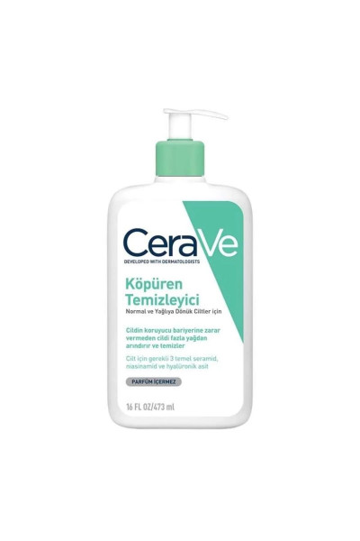 Foaming Cleanser Köpüren Temizleyici Normal & Yağlı Cilt 473 ml Foaming Cleanser Köpüren Temizleyici Normal & Yağlı Cilt 473 ml