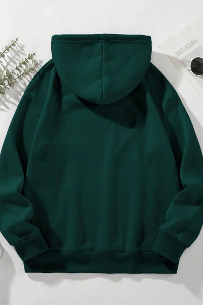 Unisex Malıbu Baskılı Oversize Sweatshirt Unisex Malıbu Baskılı Oversize Sweatshirt