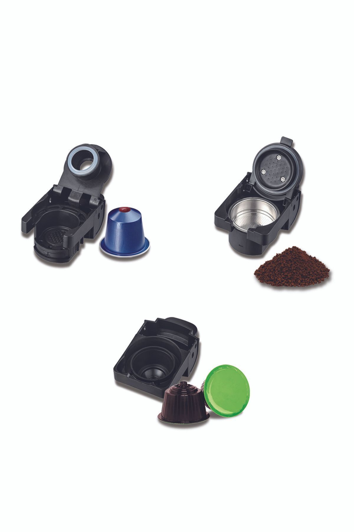 Kcm-7597 Multikapsül Kahve Makinesi Siyah Dolce Gusto/ Toz Kahve Ile Uyumlu Kcm-7597 Multikapsül Kahve Makinesi Siyah Dolce Gusto/ Toz Kahve Ile Uyumlu