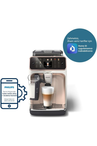 NEW EP5543 Tam Otomatik LatteGo Espresso Makinesi,5500 Serisi,SilentBrew , 20 Sıcak ve Soğuk İçecek NEW EP5543 Tam Otomatik LatteGo Espresso Makinesi,5500 Serisi,SilentBrew , 20 Sıcak ve Soğuk İçecek
