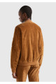 Unisex Kahverengi Bomber Ceket Unisex Kahverengi Bomber Ceket