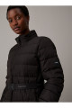 Scuba Padded Belted Coat Scuba Padded Belted Coat