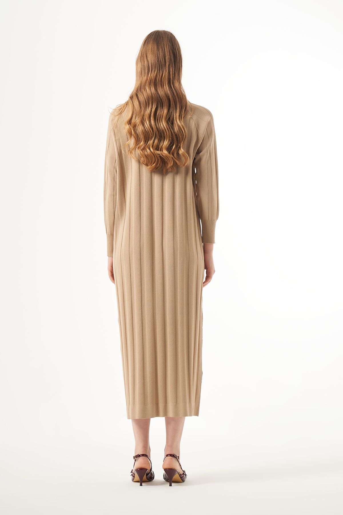 Merserize Elbise 1401 Mocha Merserize Elbise 1401 Mocha