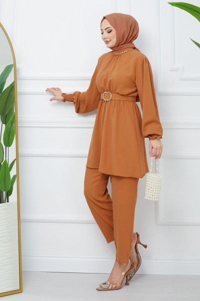 Taş Detaylı Aerobin Takım EFS472 Kiremit