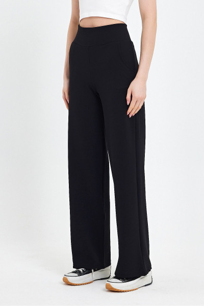 KORSAJ KEMERLİ BOL KESİM CREP PANTOLON KORSAJ KEMERLİ BOL KESİM CREP PANTOLON