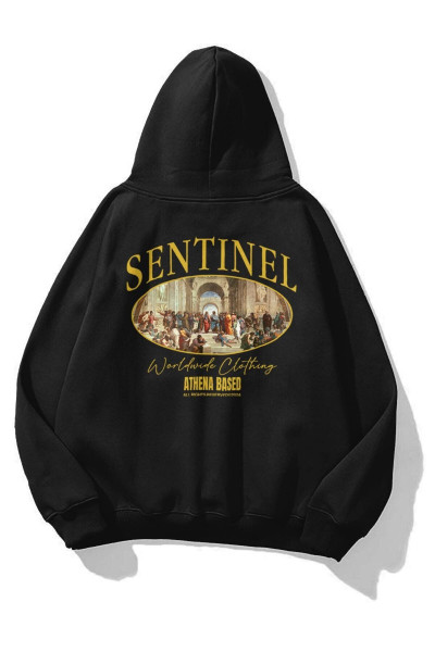 Unisex Sentinel Sweatshirt Siyah Unisex Sentinel Sweatshirt Siyah