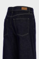 Weslie Koyu Mavi Yüksek Bel Patı Fermarlı Wideleg Jean Pantolon C 4530-205 Weslie Koyu Mavi Yüksek Bel Patı Fermarlı Wideleg Jean Pantolon C 4530-205