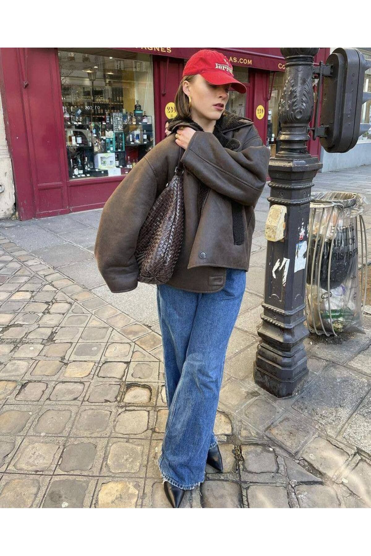 Kadın Siyah Oversize Ceket Kadın Siyah Oversize Ceket