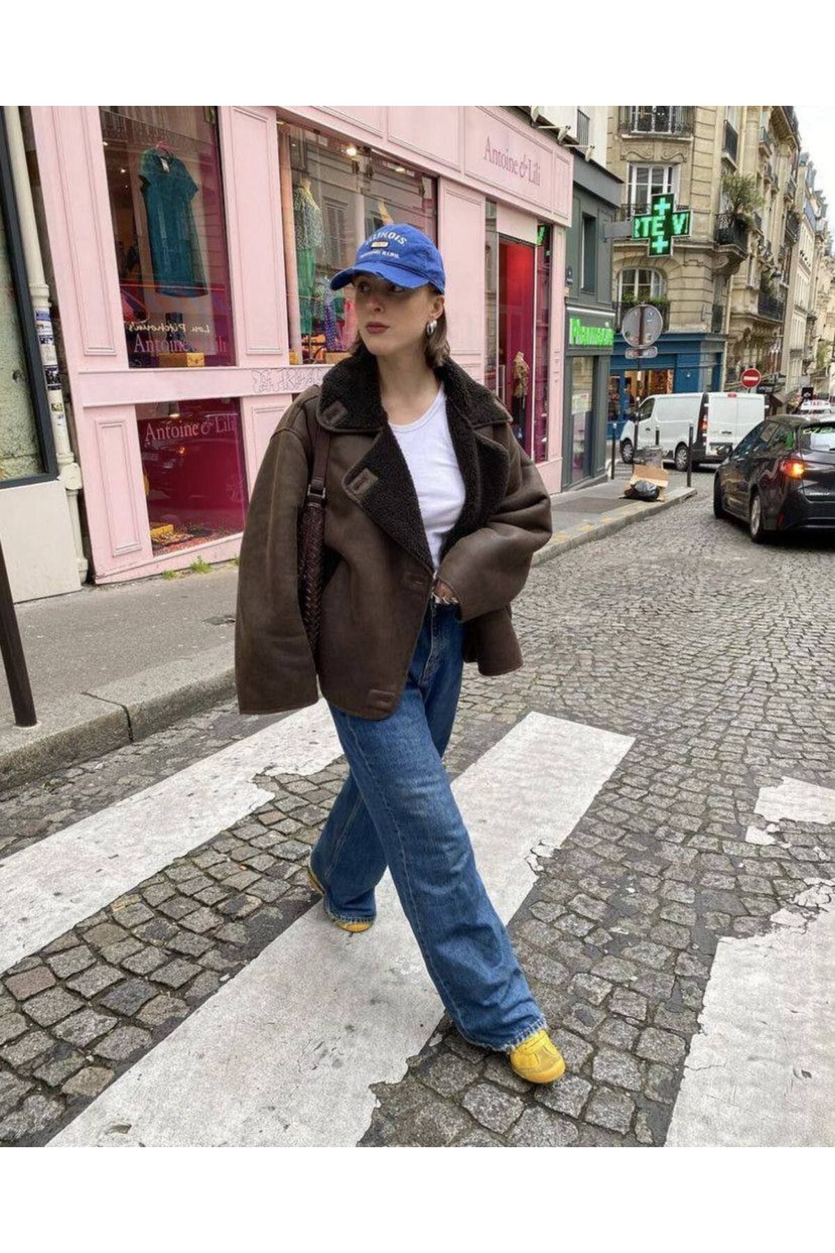 Kadın Siyah Oversize Ceket Kadın Siyah Oversize Ceket