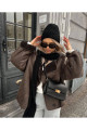 Kadın Siyah Oversize Ceket Kadın Siyah Oversize Ceket
