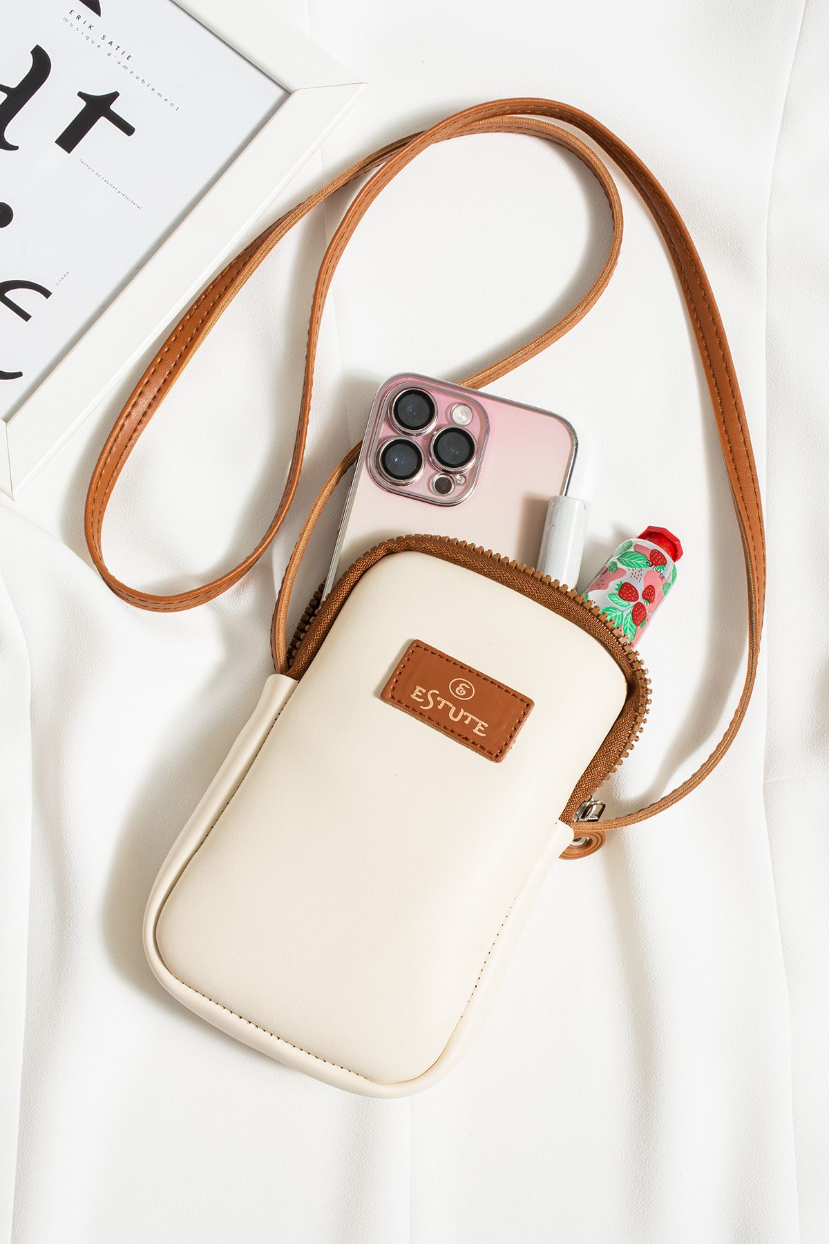 Unisex 2 Li Paket Telefon Luk Ayarlanabilir Çapraz Çanta Unisex 2 Li Paket Telefon Luk Ayarlanabilir Çapraz Çanta