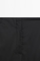 Paça Detaylı %100 Yün Straight Fit Pantolon Paça Detaylı %100 Yün Straight Fit Pantolon