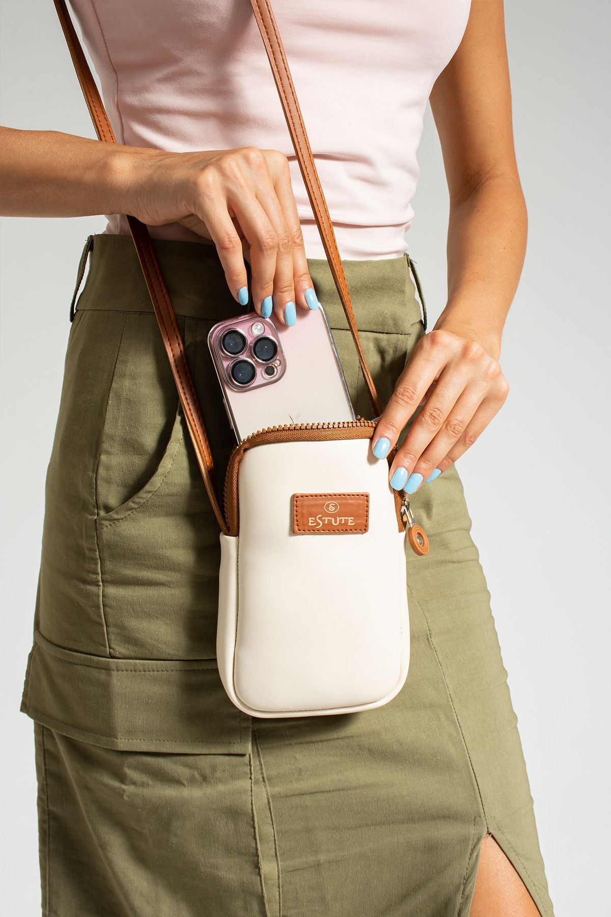 Unisex 2 Li Paket Telefon Luk Ayarlanabilir Çapraz Çanta Unisex 2 Li Paket Telefon Luk Ayarlanabilir Çapraz Çanta