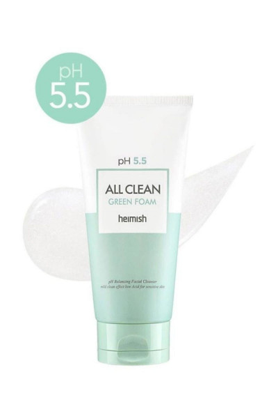 All Clean Green Foam Ph 5,5 Değerinde Hassas Ciltlere Için Temizleyici All Clean Green Foam Ph 5,5 Değerinde Hassas Ciltlere Için Temizleyici