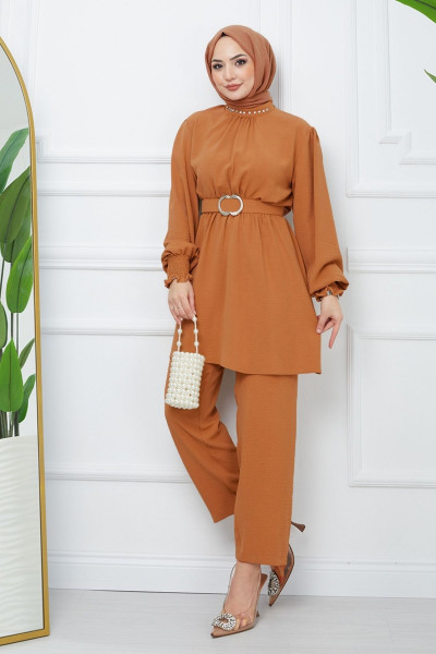 Taş Detaylı Aerobin Takım EFS472 Kiremit