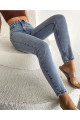 Mona Açık Kar Mavi Slim Mom Yüksek Bel Boyfriend Jeans Mona Açık Kar Mavi Slim Mom Yüksek Bel Boyfriend Jeans