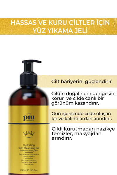 Hassas Ve Kuru Ciltler Için Yüz Yıkama Jeli Hassas Ve Kuru Ciltler Için Yüz Yıkama Jeli