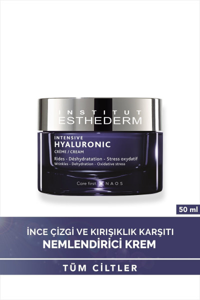 Intensive Hyaluronic Cream İnce Çizgi ve Kırışıklık Karşıtı Nemlendirici Yüz Bakım Kremi 50ML Intensive Hyaluronic Cream İnce Çizgi ve Kırışıklık Karşıtı Nemlendirici Yüz Bakım Kremi 50ML