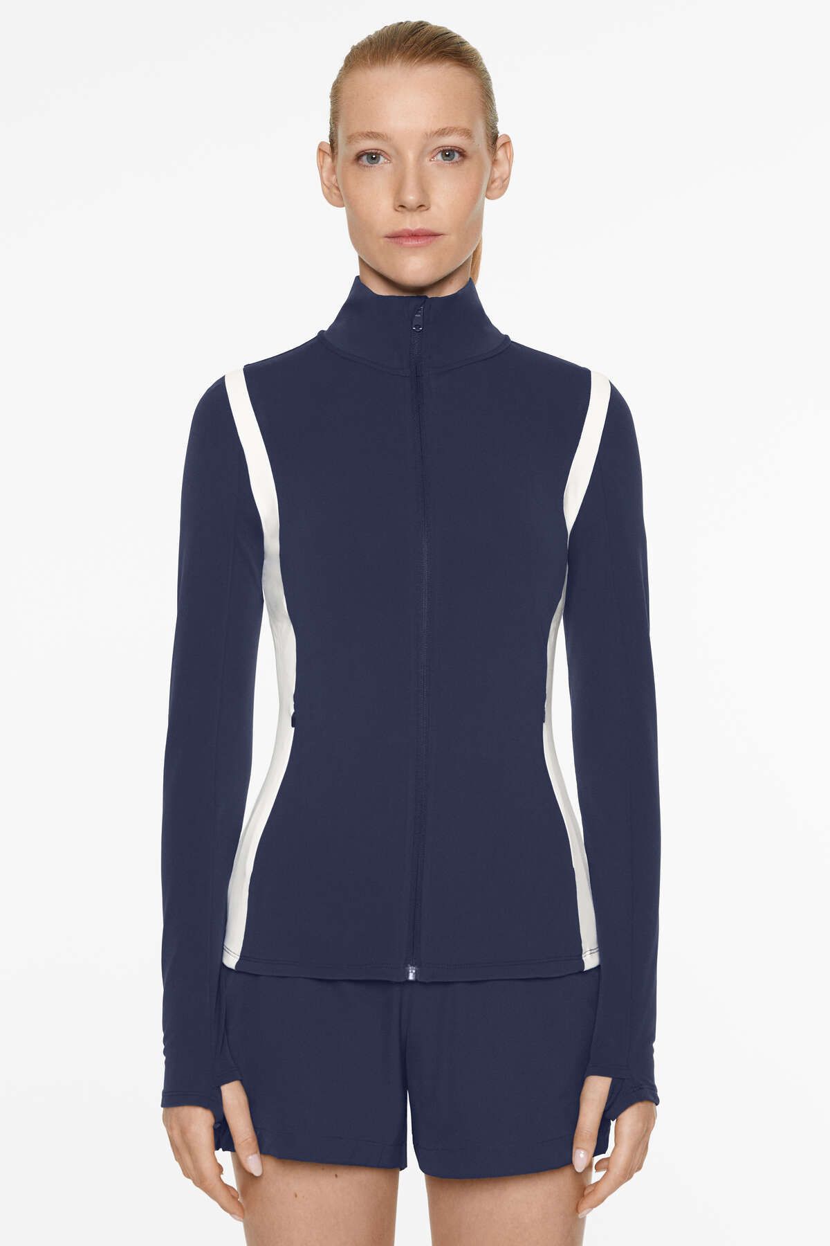 Light warm running teknik ceket Light warm running teknik ceket