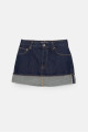 Selvedge denim mini etek Selvedge denim mini etek
