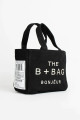 The B Bag Uzun Pembe Askılı Kanvas Kumaş Omuz Çantası Tote Bag The B Bag Uzun Pembe Askılı Kanvas Kumaş Omuz Çantası Tote Bag